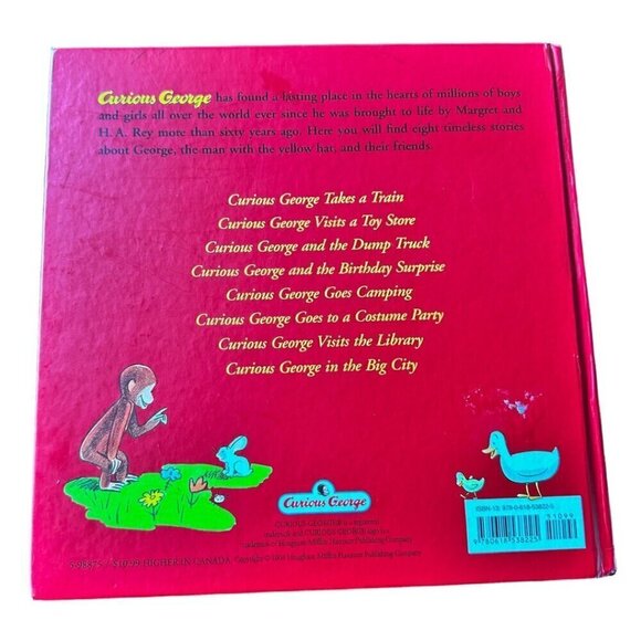A Treasury of Curious George By: H. A. Rey, Margret Rey - Picture 2 of 3